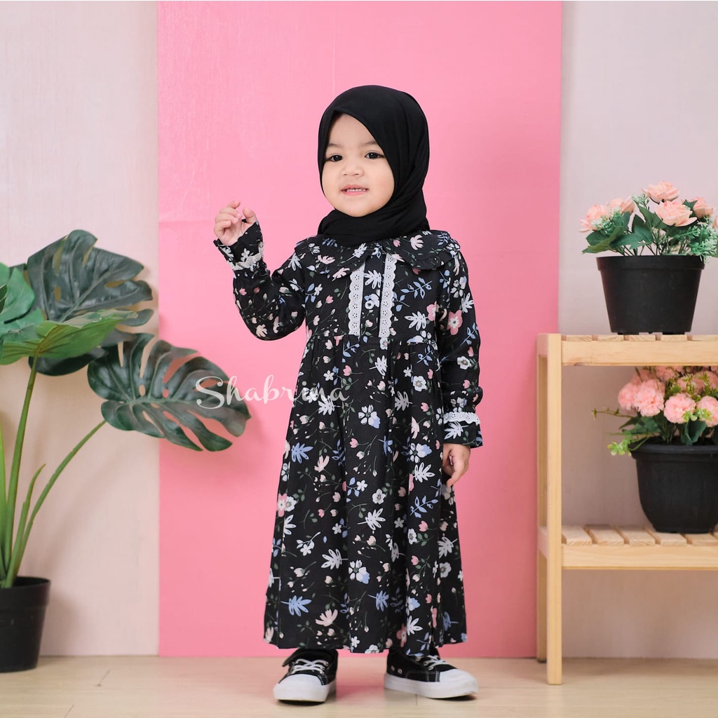 Gamis Kamila (Hanya Gamis) size XS, S, M, L by Shabrina