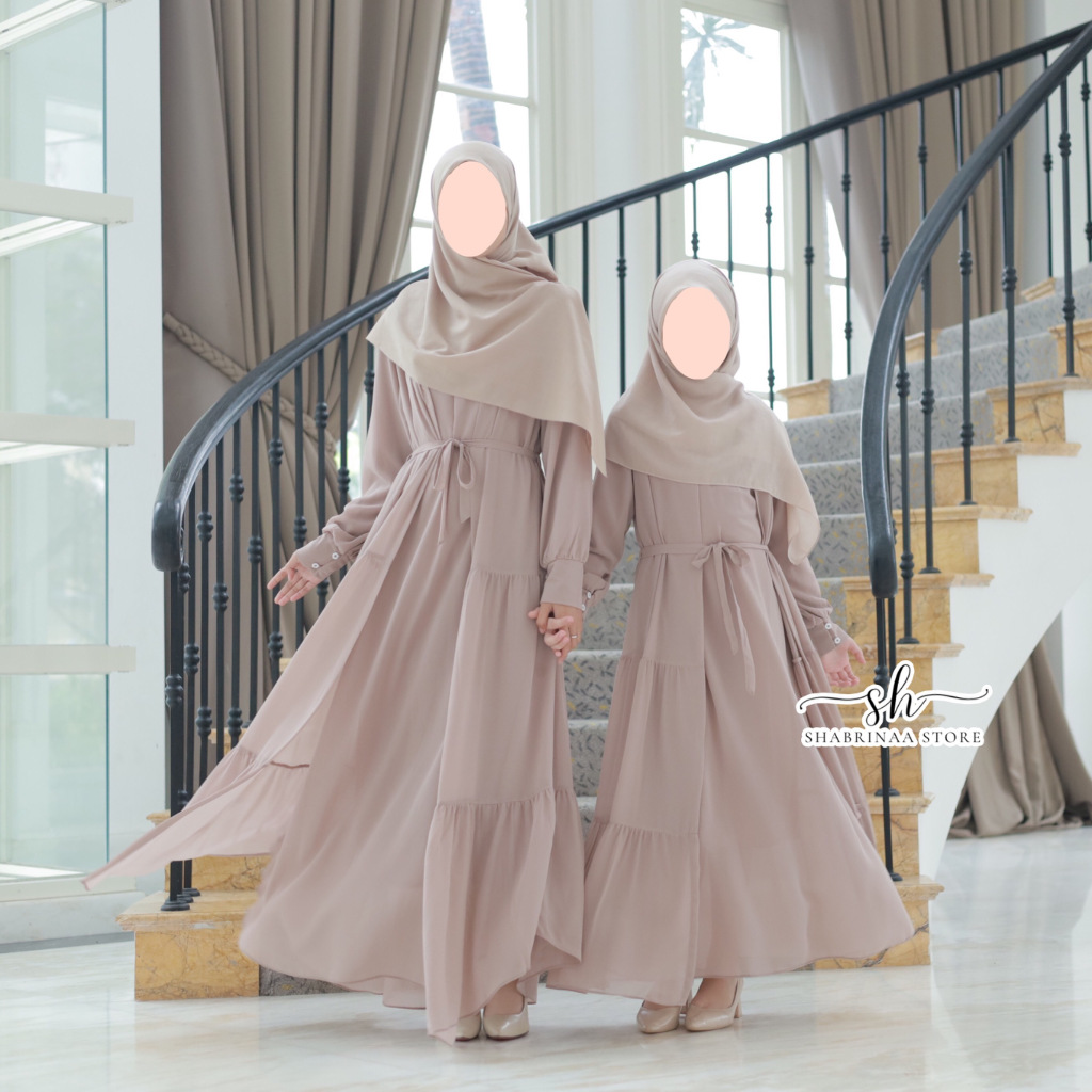 Gamis Lamila Anak Ceruty By Shabrina