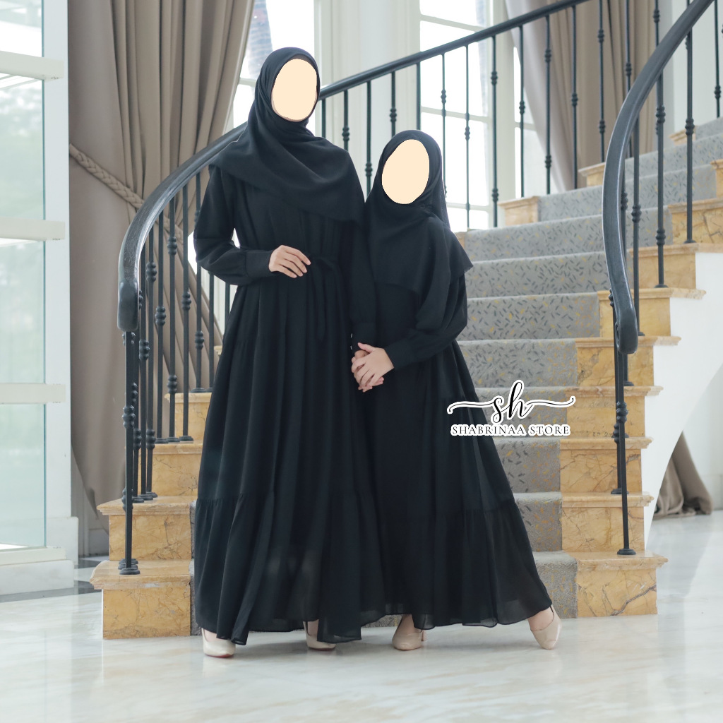 Gamis Lamila Anak Ceruty By Shabrina