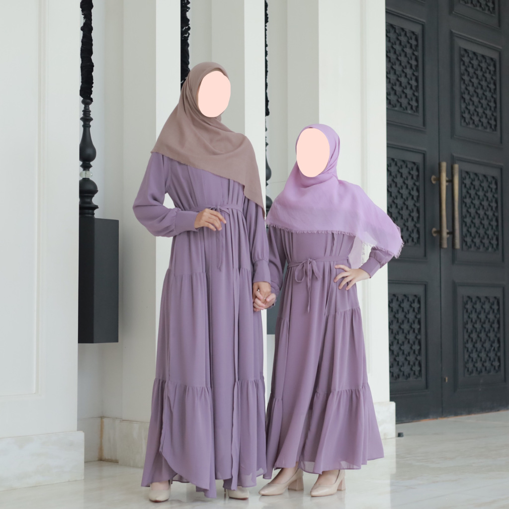 Gamis Lamila Anak Ceruty By Shabrina
