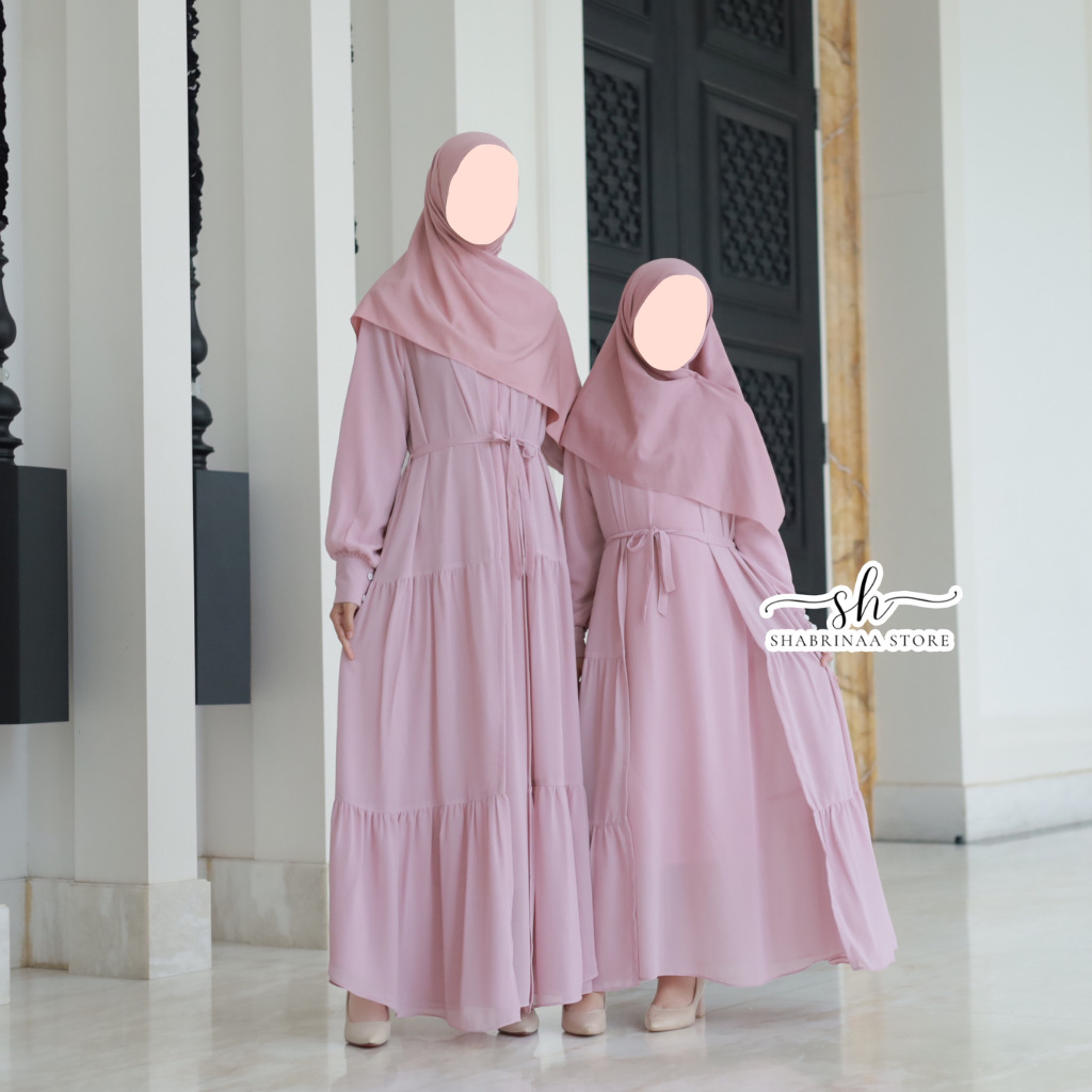 Gamis Lamila Anak Ceruty By Shabrina