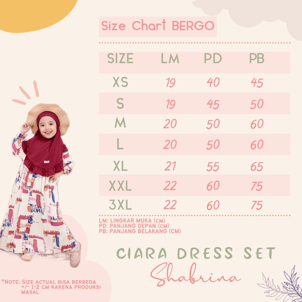 Ciara dress SET (sz XS, S, M, L) by Shabrina