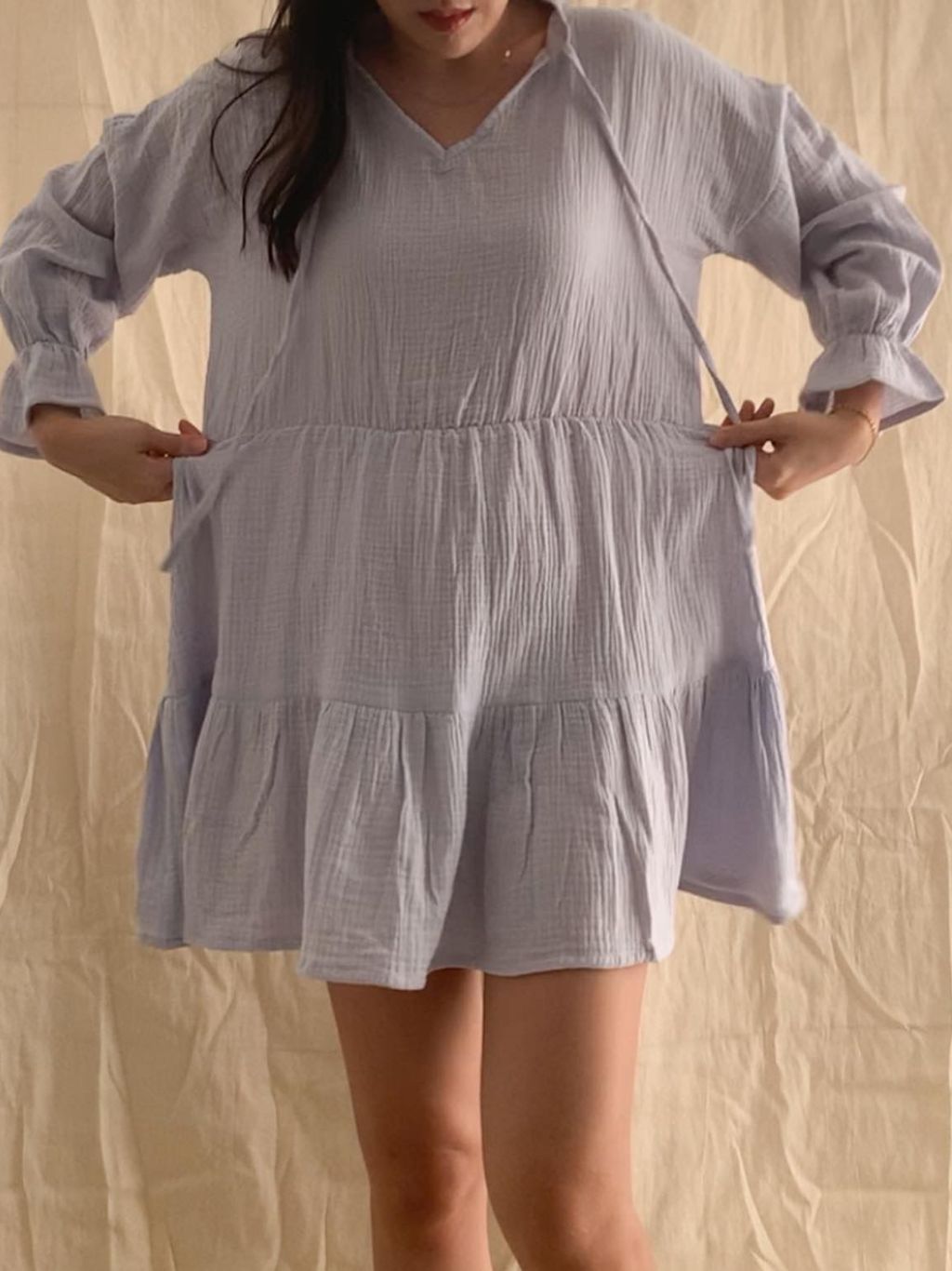 Vale Cotton Mini Dress by Tanja