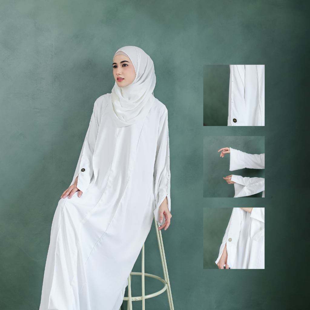 RIZKA HIJAB Mazaya Abaya Payet Gamis Mewah Raya Hokaido Arabian Turkey Umroh Haji