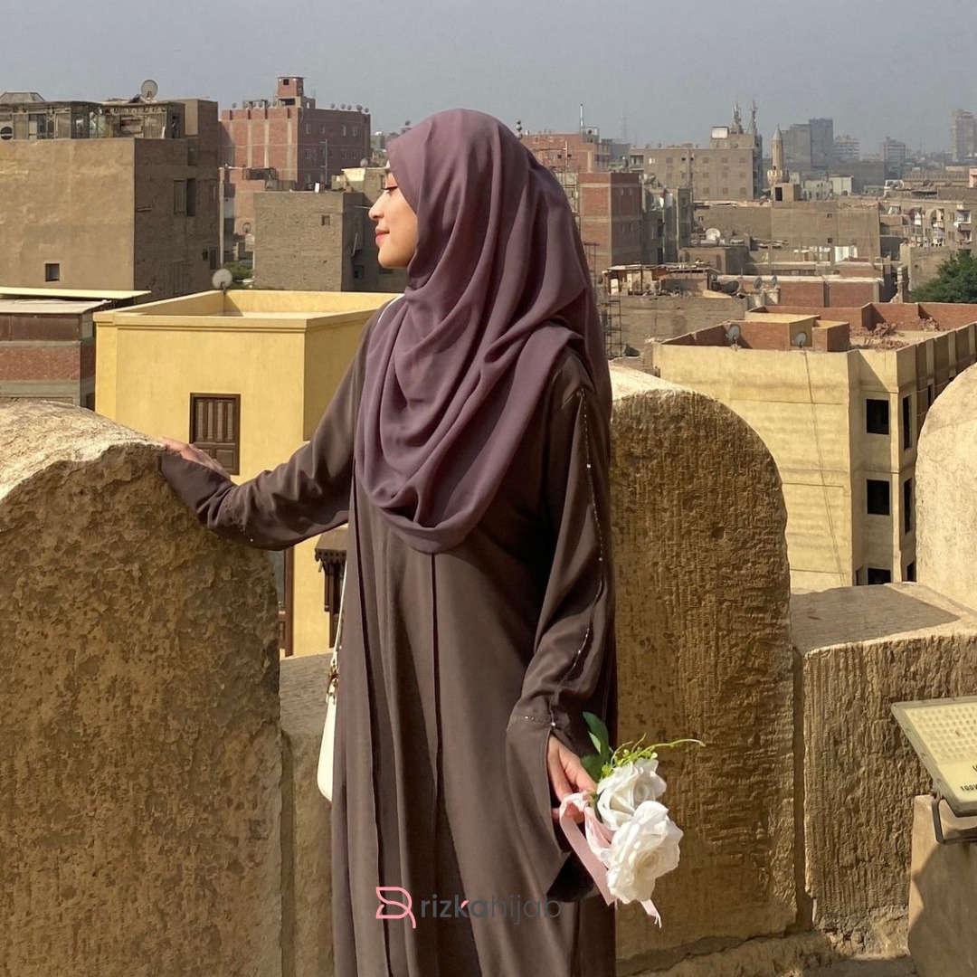 RIZKA HIJAB Mazaya Abaya Payet Gamis Mewah Raya Hokaido Arabian Turkey Umroh Haji