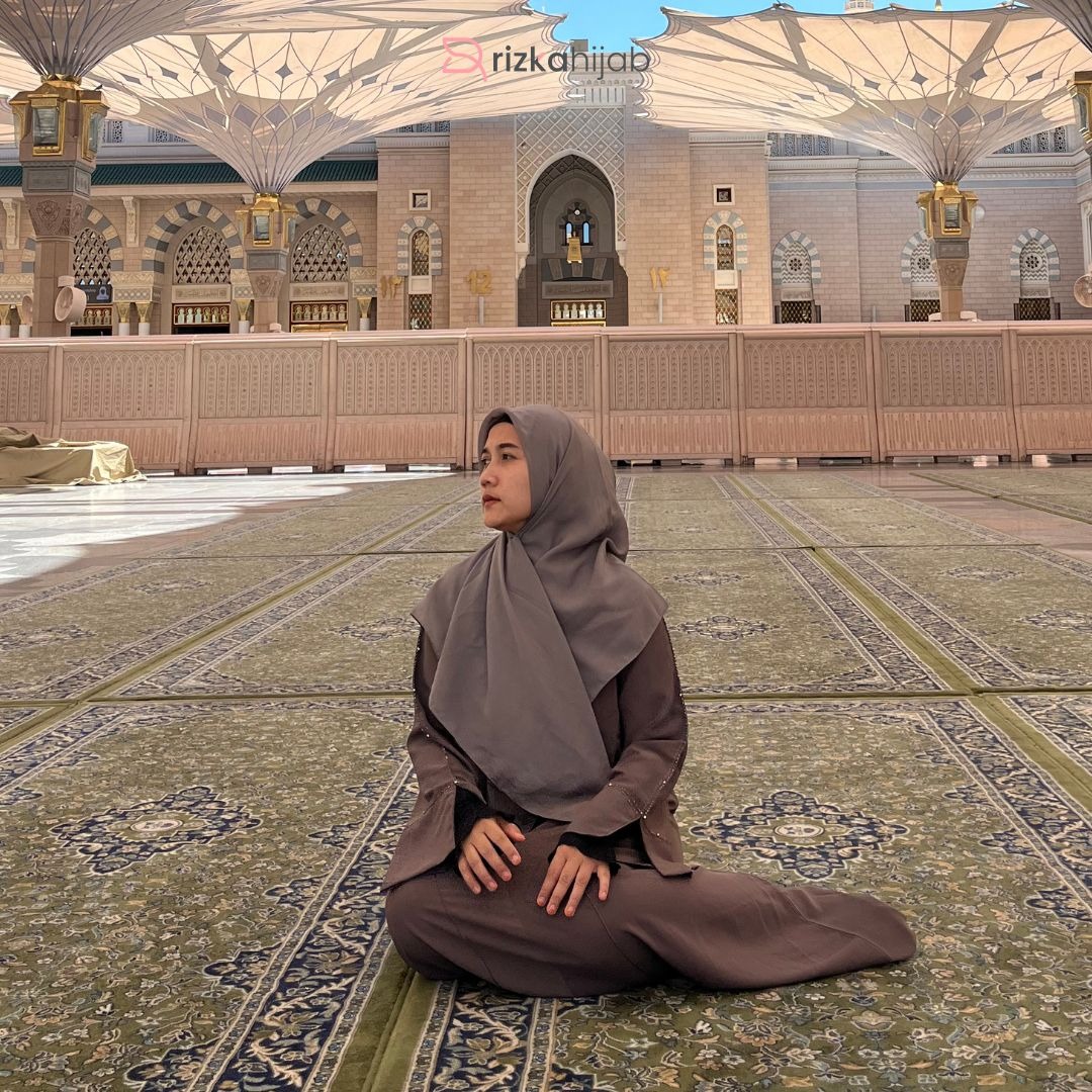 RIZKA HIJAB Mazaya Abaya Payet Gamis Mewah Raya Hokaido Arabian Turkey Umroh Haji