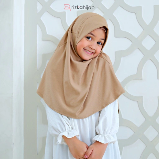 Image of RIZKA HIJAB - Diva Hijab Kerudung Anak Bergo Hijab Jilbab Perempuan