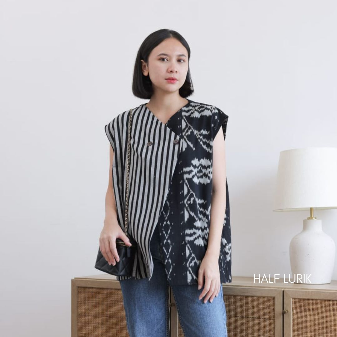 Vest Tenun Ethnicmine Handmade