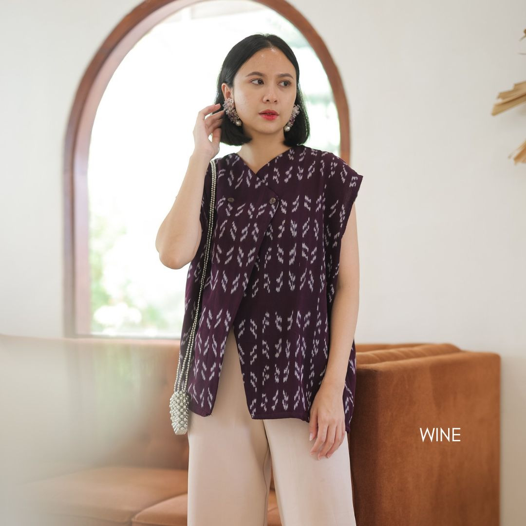 Vest Tenun Ethnicmine Handmade