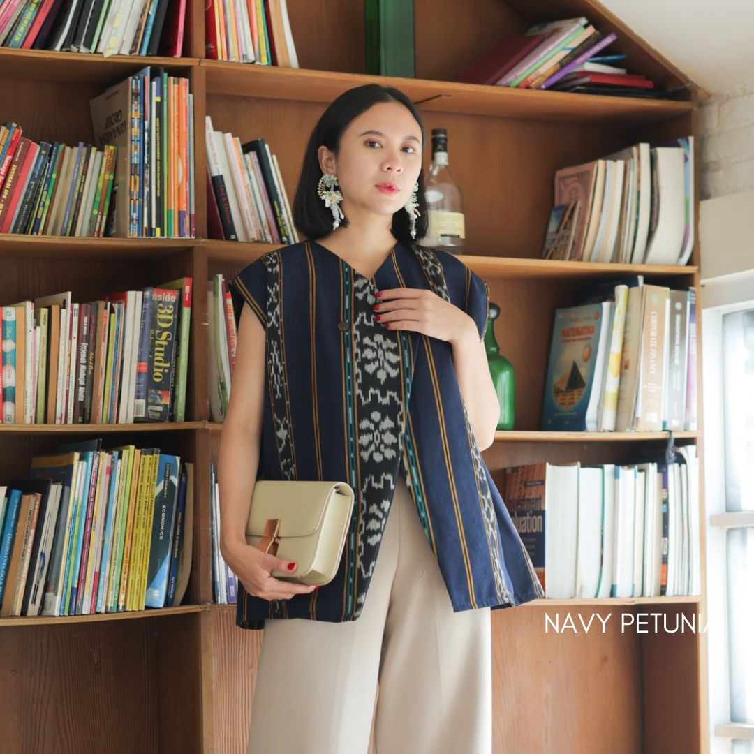 Vest Tenun Ethnicmine Handmade