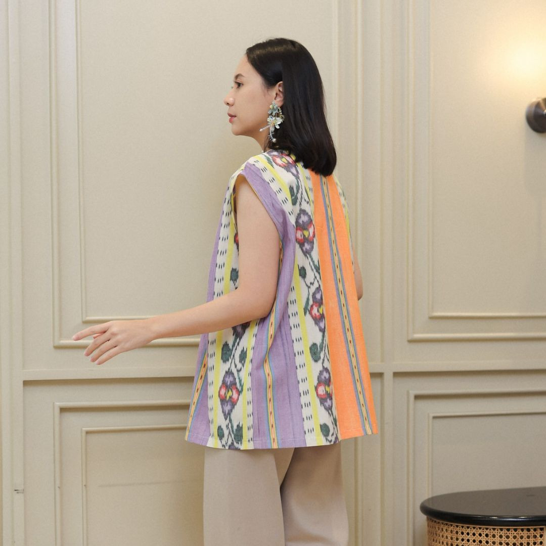 Vest Tenun Ethnicmine Handmade