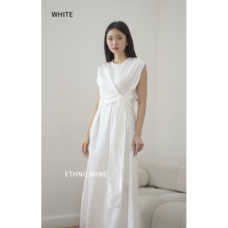 Inner Luna Outer dress satin mewah murah