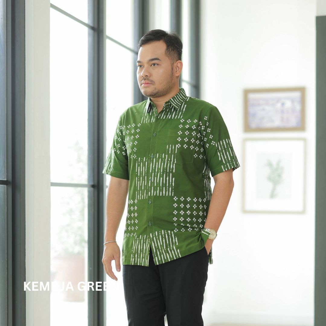 Cara Series Pria (raya lebaran series katun batik premium kemeja pria)