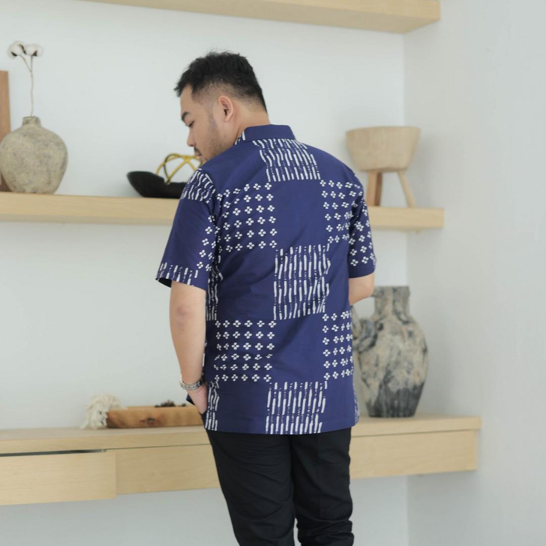 Cara Series Pria (raya lebaran series katun batik premium kemeja pria)