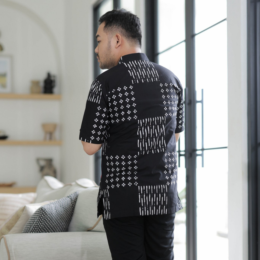 Cara Series Pria (raya lebaran series katun batik premium kemeja pria)