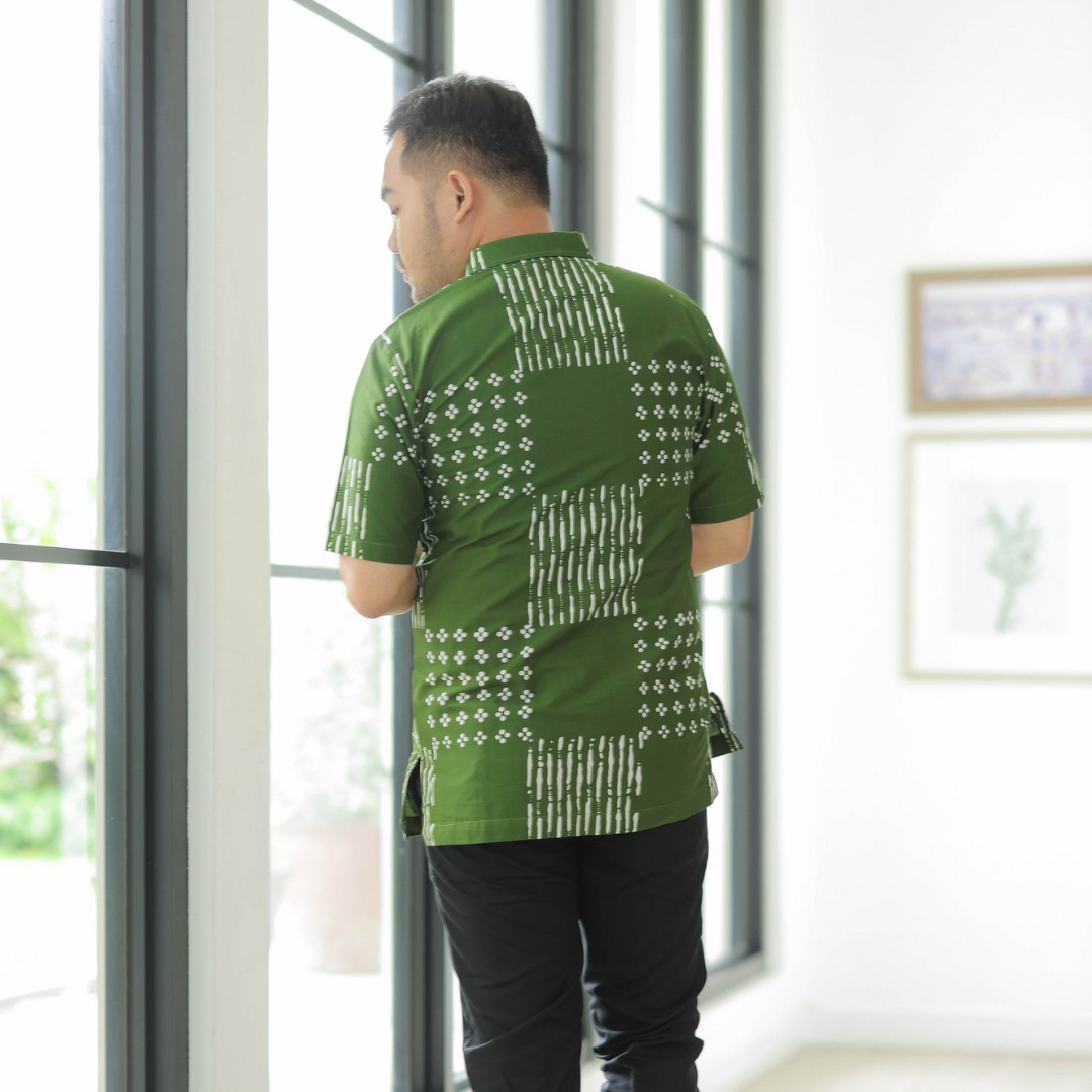 Cara Series Pria (raya lebaran series katun batik premium kemeja pria)