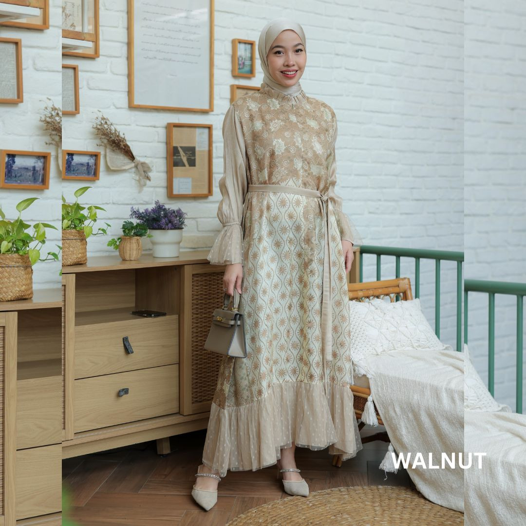 Sera Raya Baju Lebaran Ethnicmine Maxi Dress