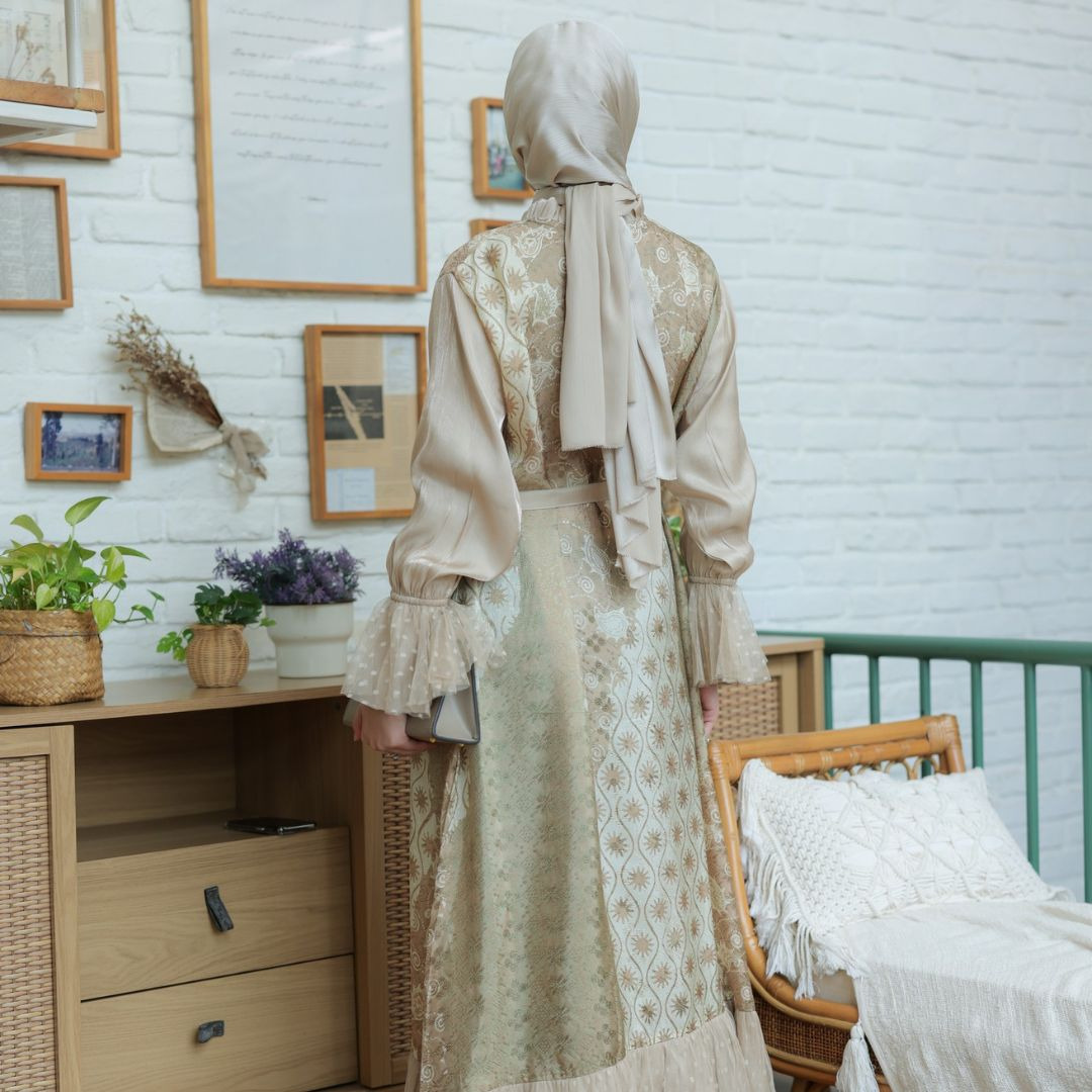 Sera Raya Baju Lebaran Ethnicmine Maxi Dress