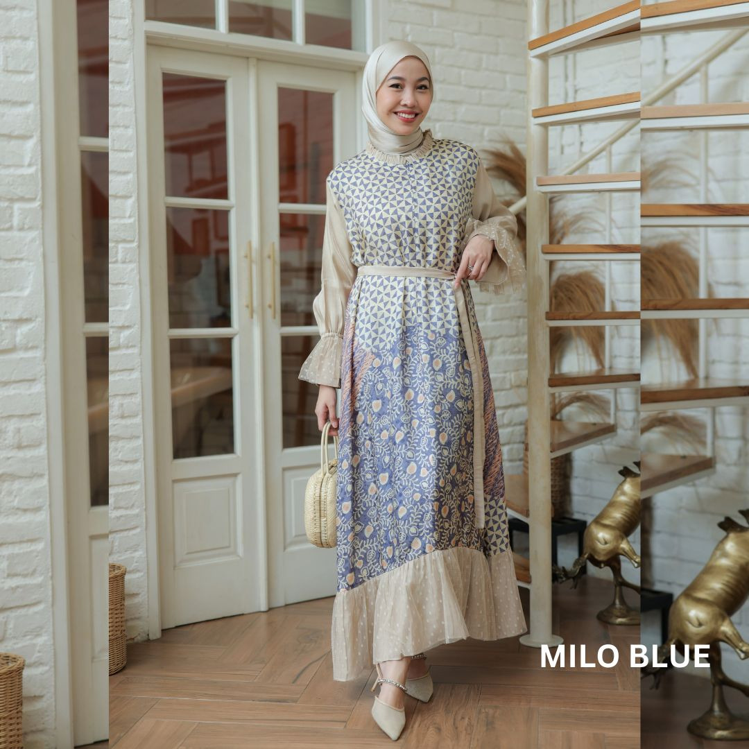 Sera Raya Baju Lebaran Ethnicmine Maxi Dress