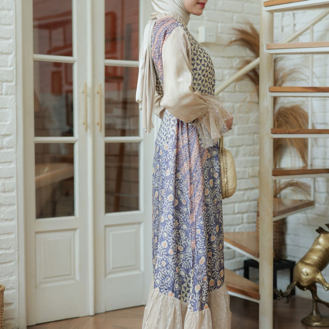 Sera Raya Baju Lebaran Ethnicmine Maxi Dress