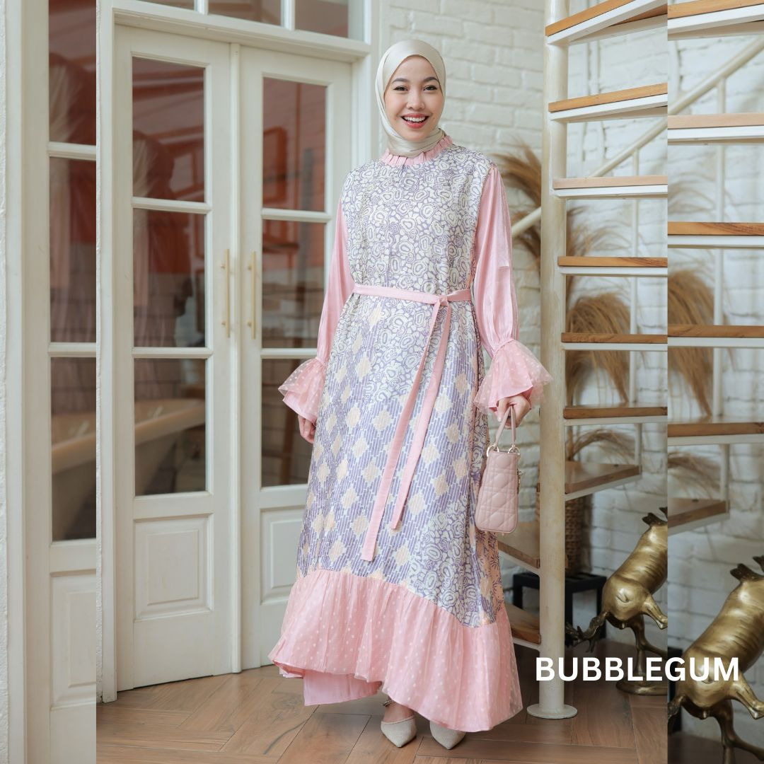 Sera Raya Baju Lebaran Ethnicmine Maxi Dress