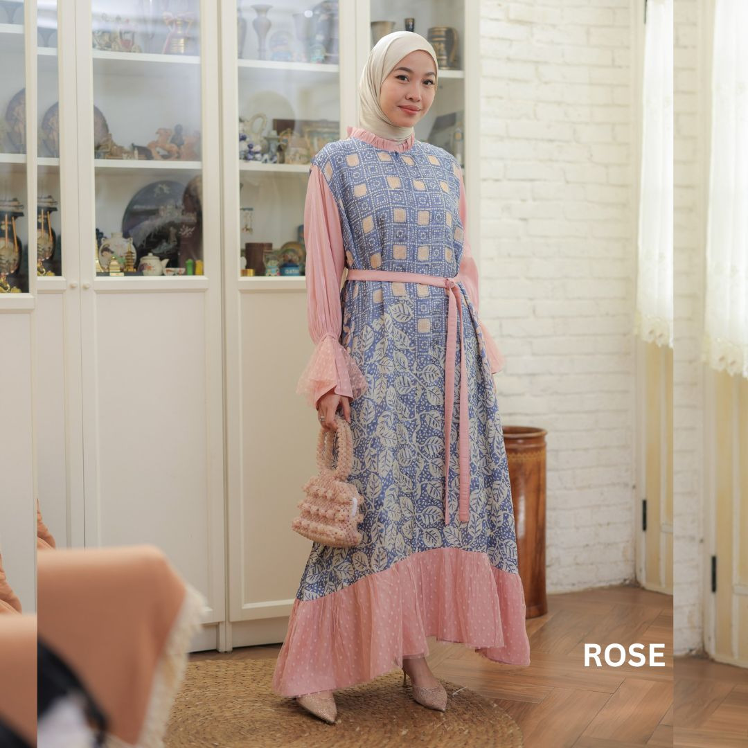 Sera Raya Baju Lebaran Ethnicmine Maxi Dress
