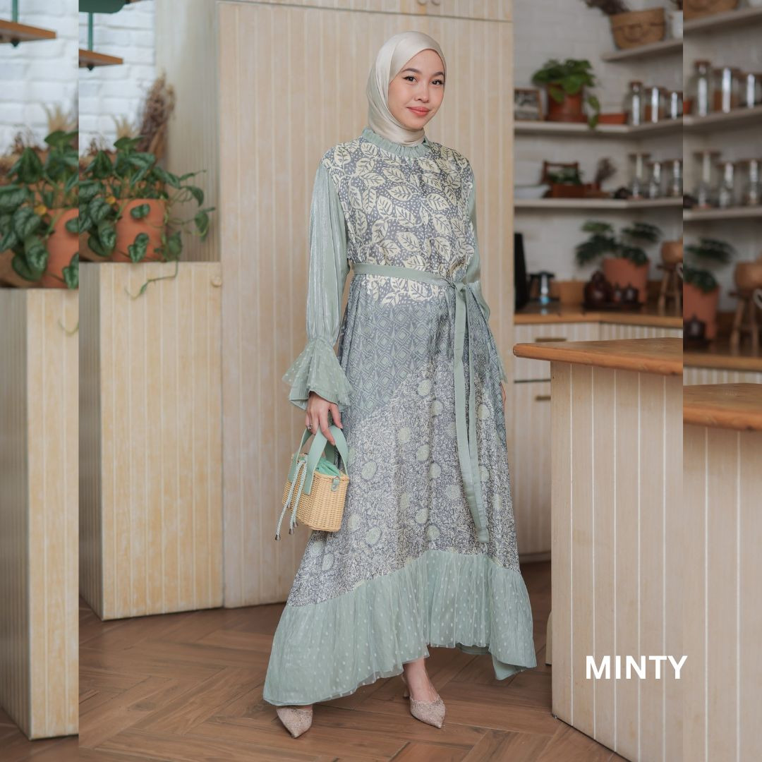 Sera Raya Baju Lebaran Ethnicmine Maxi Dress