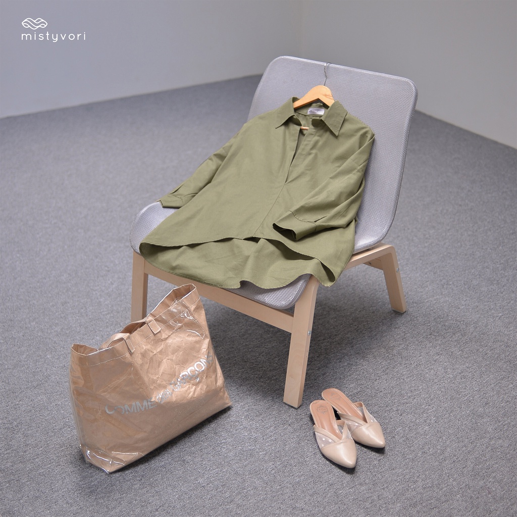Mistyvori Nora Blouse Bahan Linen