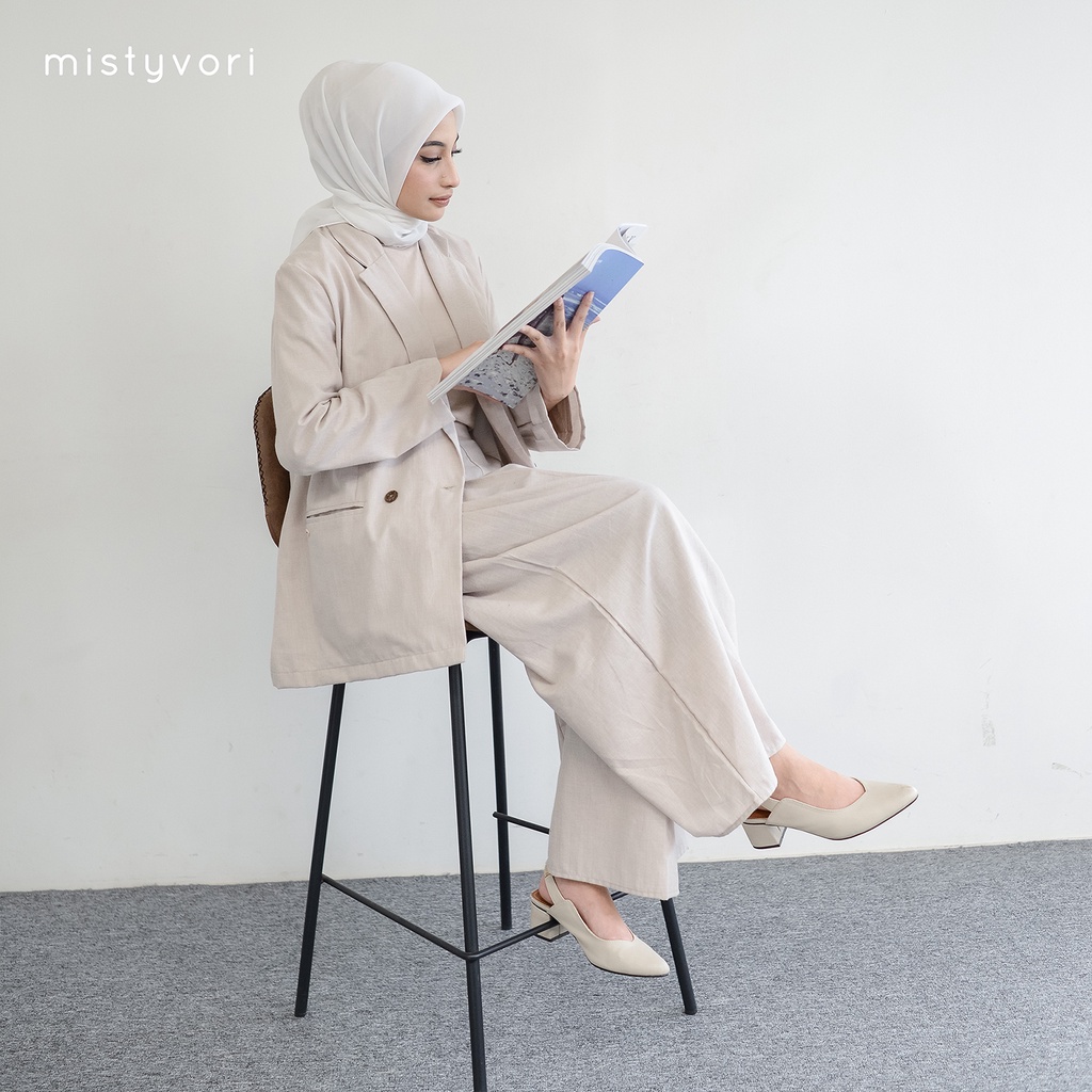 MISTYVORI | Nina Pants Kulot Haighwaist Losee Pants