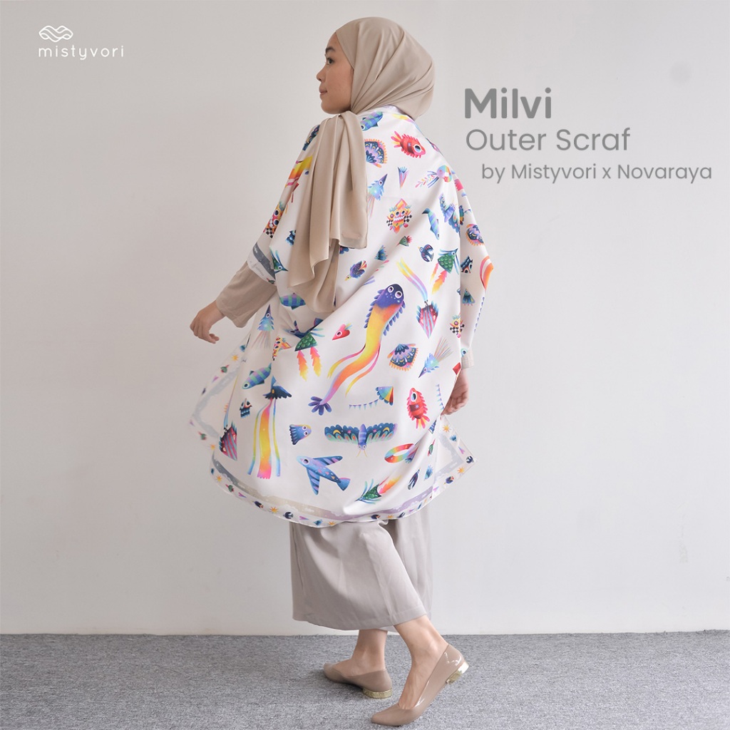 Mistyvori x Novaraya Milvi Outer Scraf