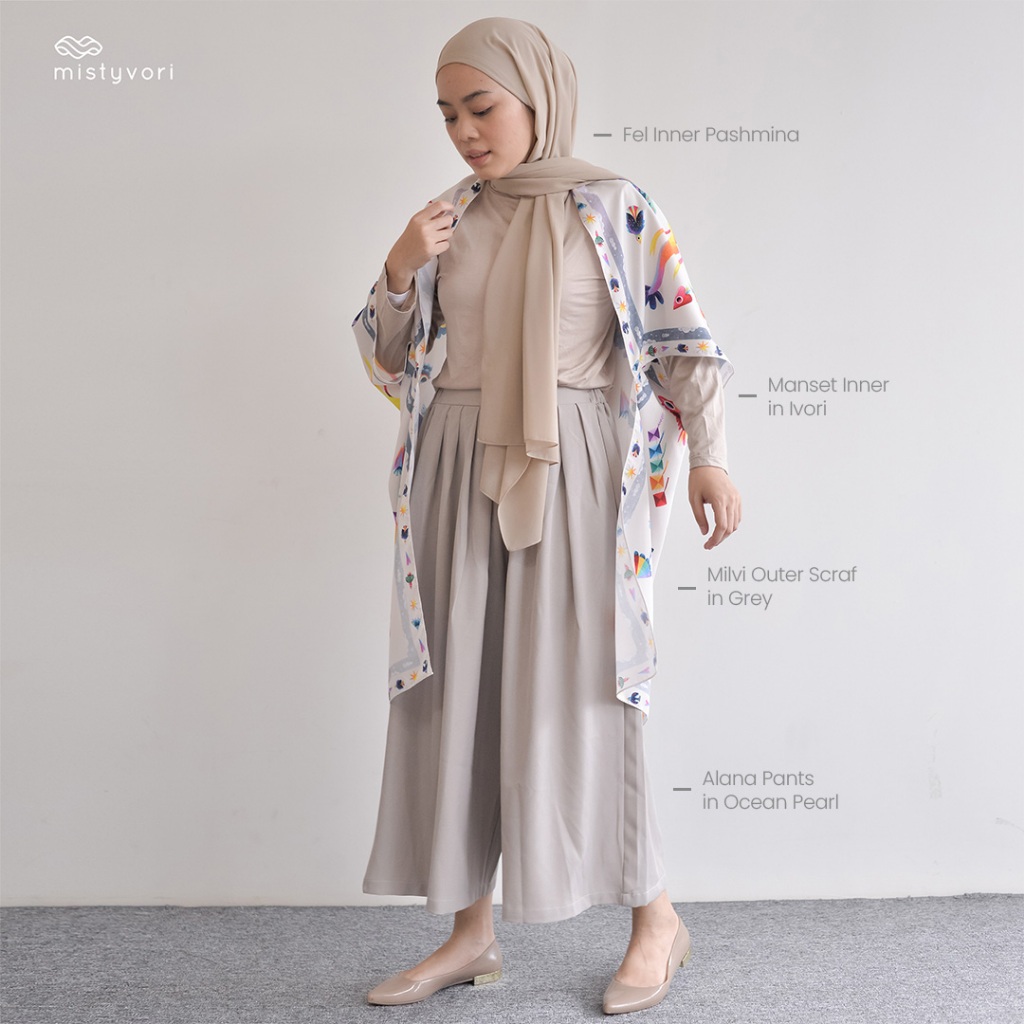 Mistyvori x Novaraya Milvi Outer Scraf
