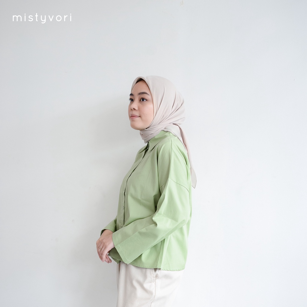 Mistyvori Selena Shirt Bahan Poplin