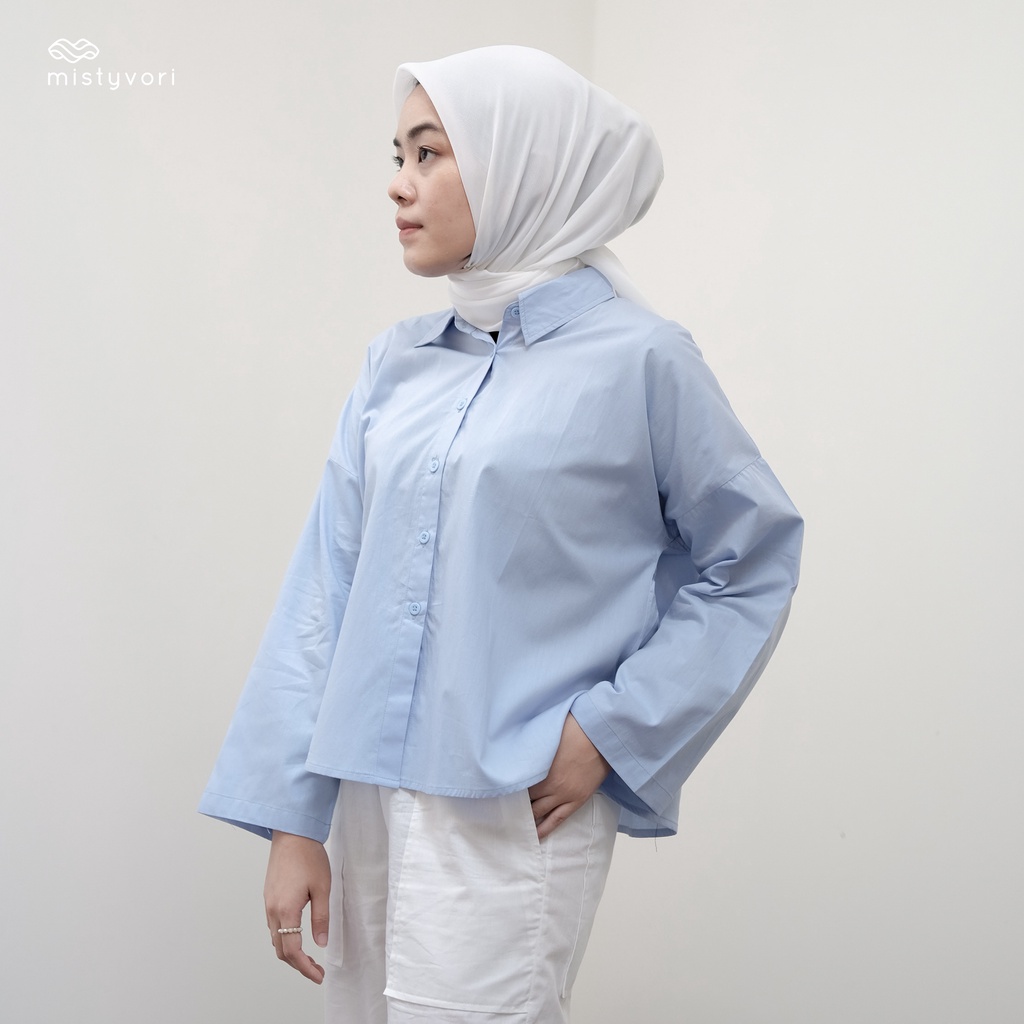 Mistyvori Selena Shirt Bahan Poplin