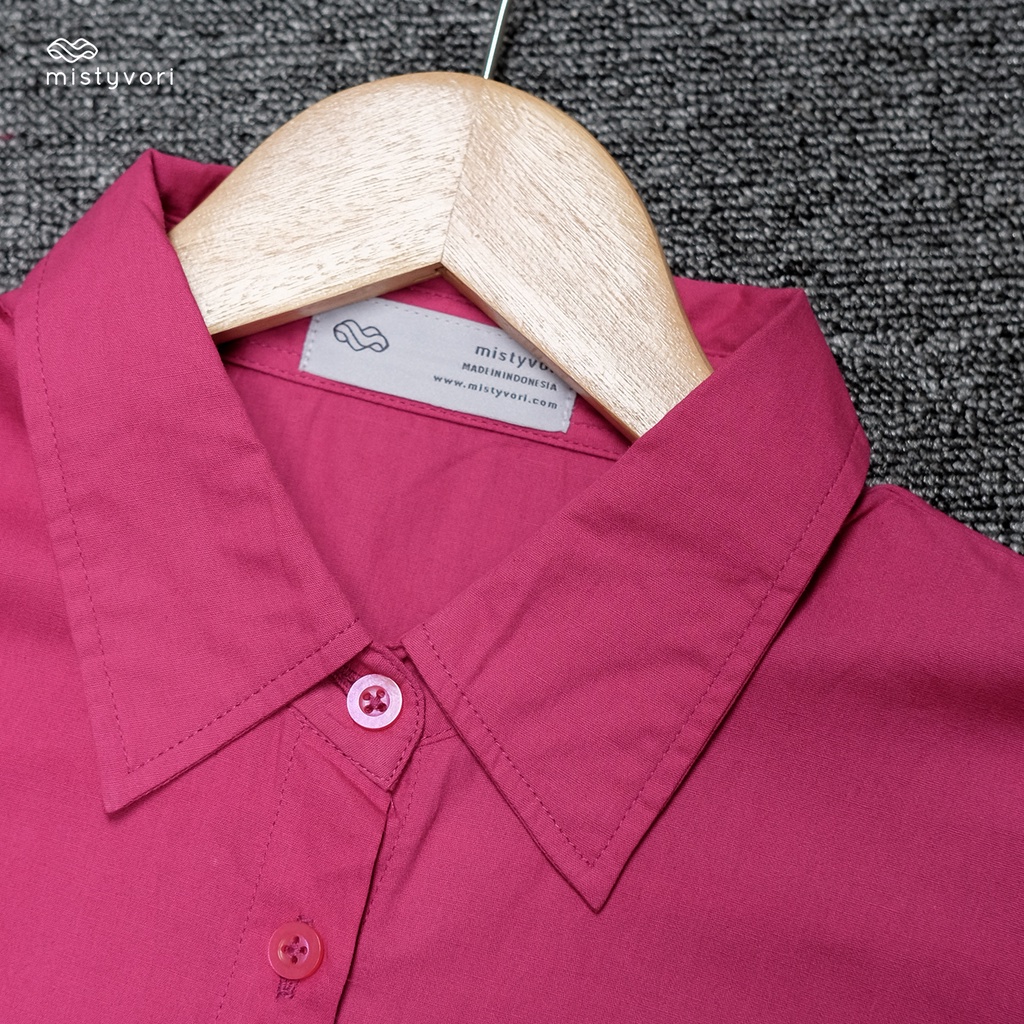 Mistyvori Selena Shirt Bahan Poplin