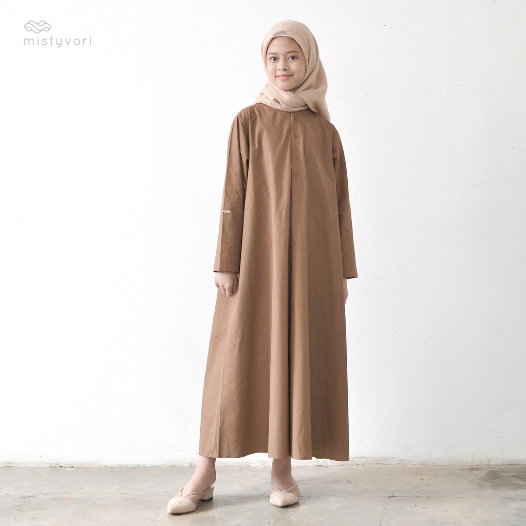 Mistyvori Hera Dress Kids Bahan Katun Poplin