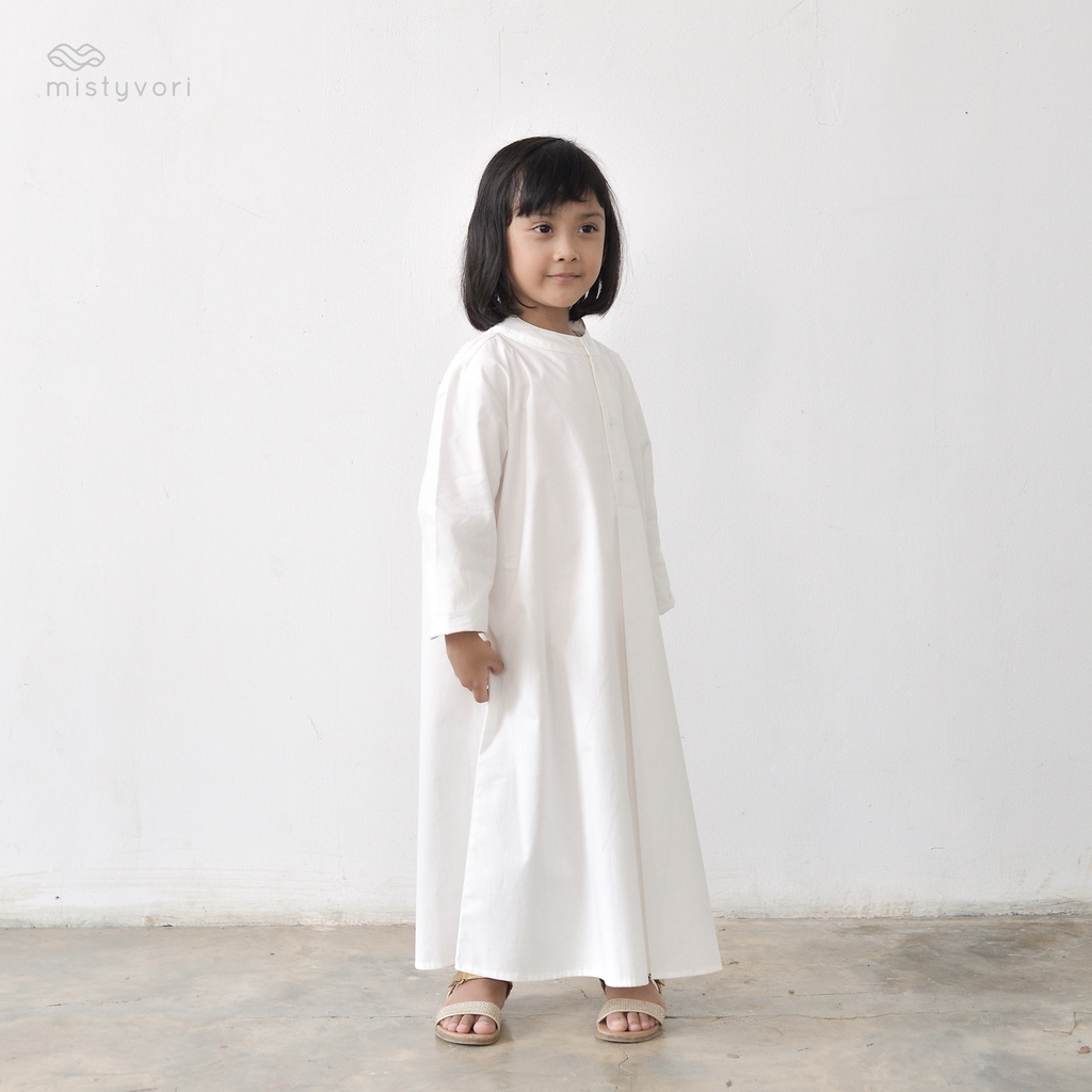 Mistyvori Hera Dress Kids Bahan Katun Poplin