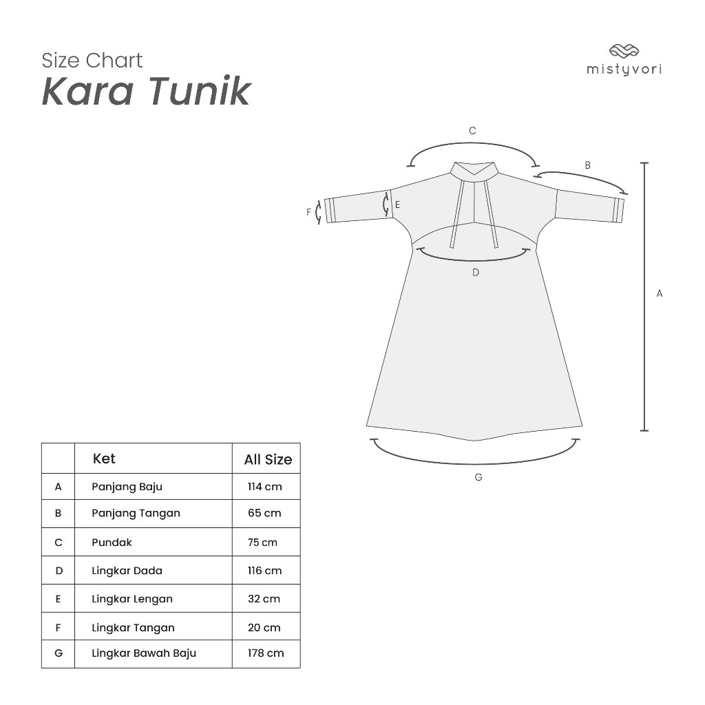 MISTYVORI | Kara Tunik Busui Bahan Polo Basic