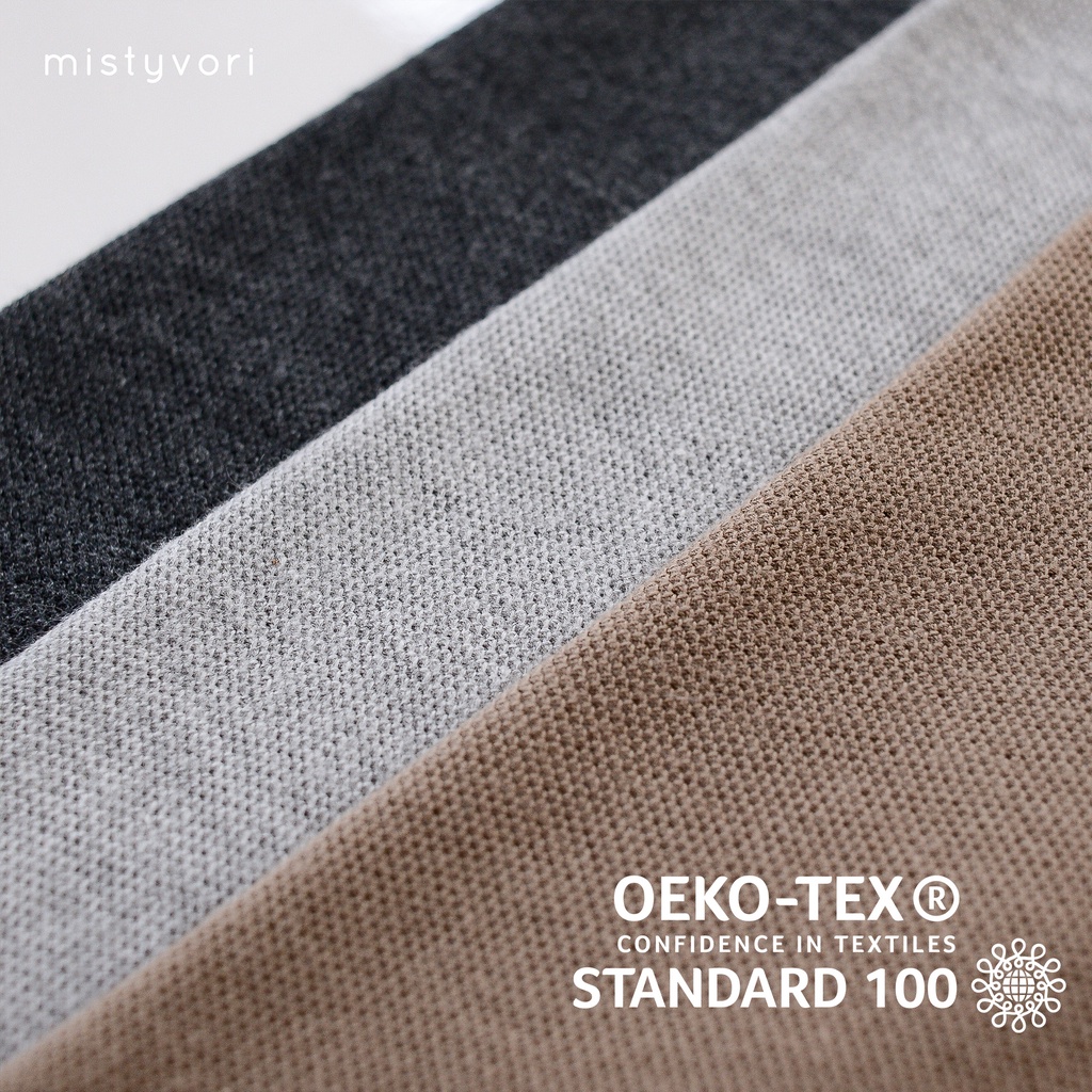MISTYVORI | Kara Tunik Busui Bahan Polo Basic