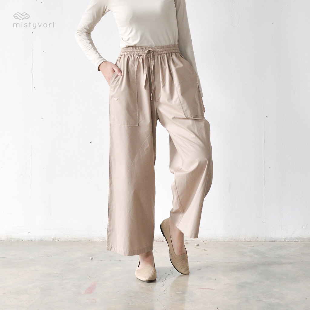 Mistyvori Hera Pants Bahan Katun Poplin