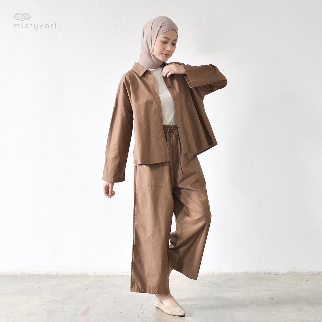 Mistyvori Hera Pants Bahan Katun Poplin