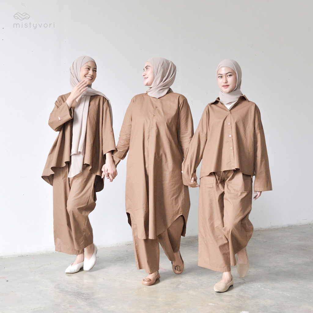 Mistyvori Hera Pants Bahan Katun Poplin