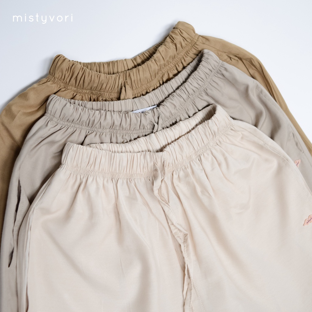 MISTYVORI | Mona Pants Celana Basic Wanita
