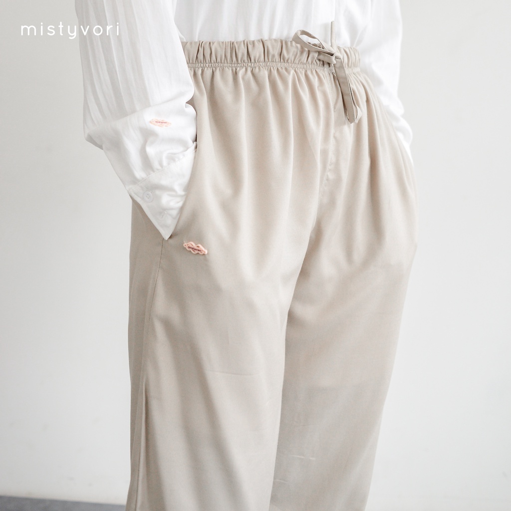 MISTYVORI | Mona Pants Celana Basic Wanita