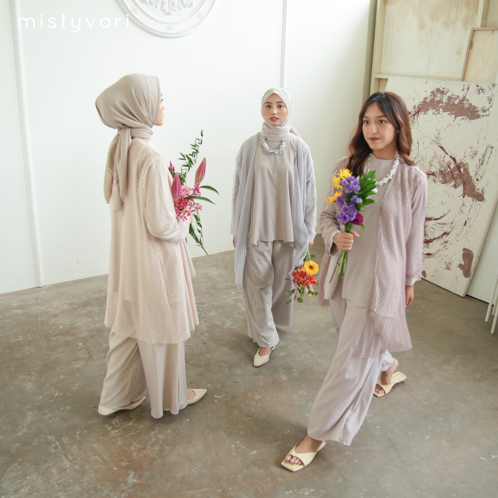 MISTYVORI | Isha Outer Cardigan Tulle