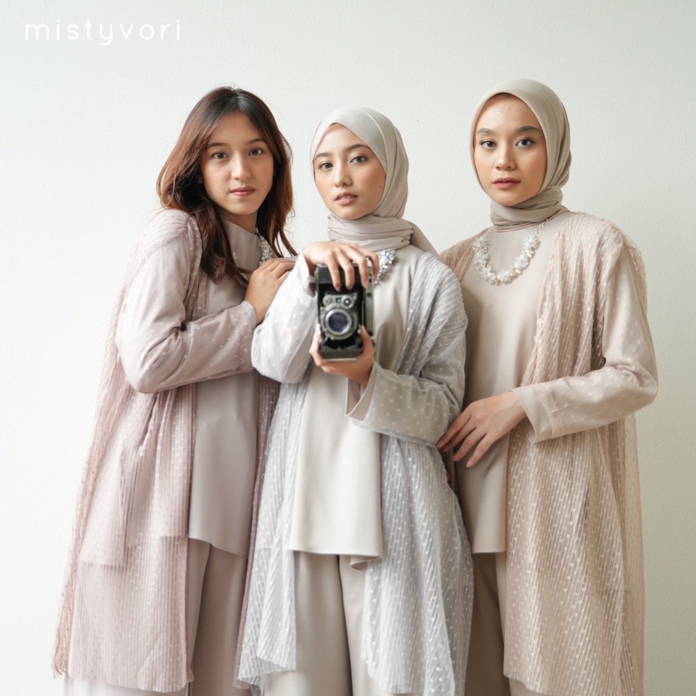 MISTYVORI | Isha Outer Cardigan Tulle