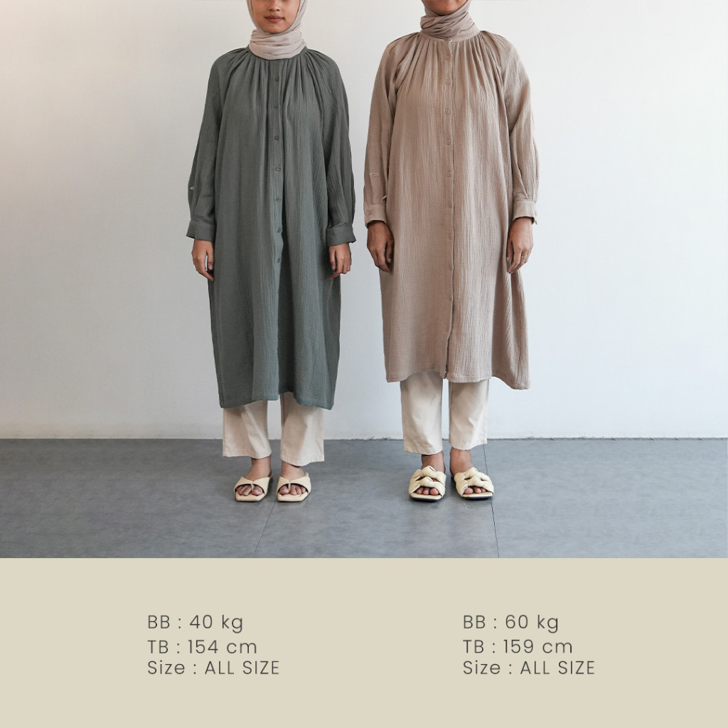 MISTYVORI | Alesha Tunik Wanita Premium Jumbo