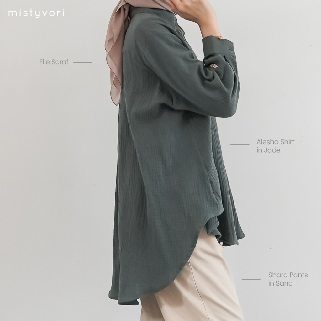 Alesha Shirt Kemeja Wanita Oversize