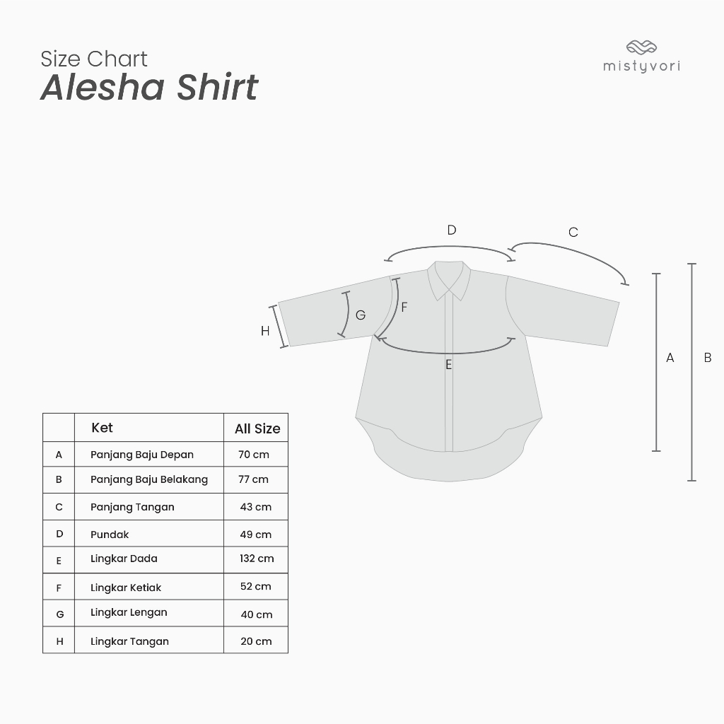 Alesha Shirt Kemeja Wanita Oversize