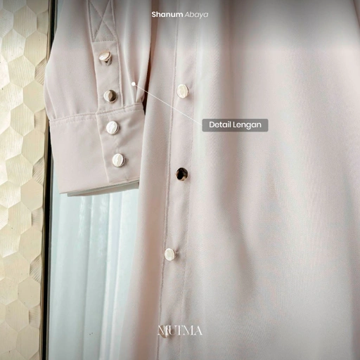 Image of Mutma - SHANUM ABAYA - Gamis dan Abaya - Abaya Kancing - Syar’i - Woven- Pakaian Muslim Wanita