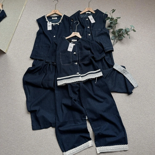 Image of Oclo Gaxa Set Jeans Casual Basic Dailywear